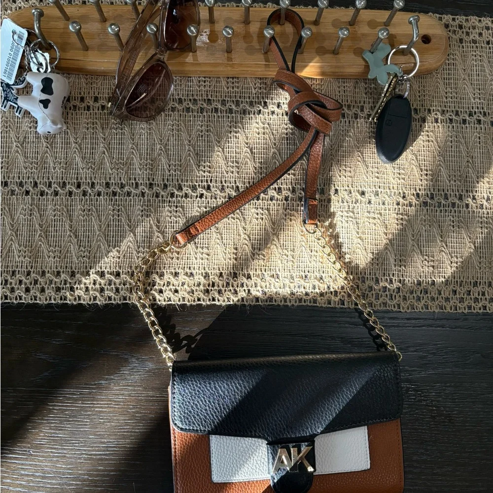 Bamboo Wall Rack for Ties, Scarves, etc. - Picture 3 of 3